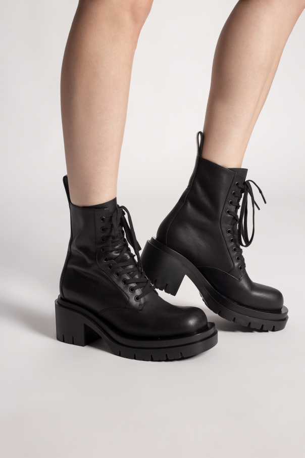 Bottega shops veneta lace up boots